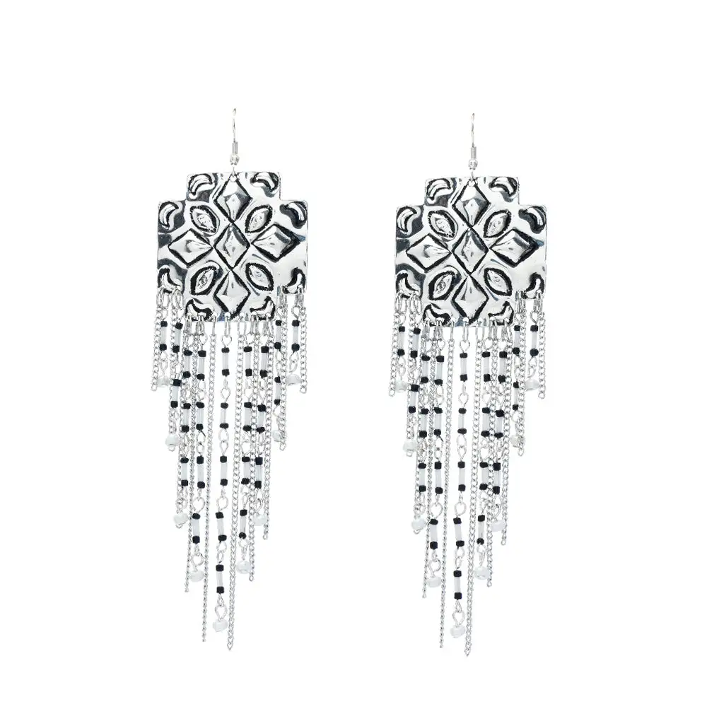 Artistic Framed Artful Statement Earrings