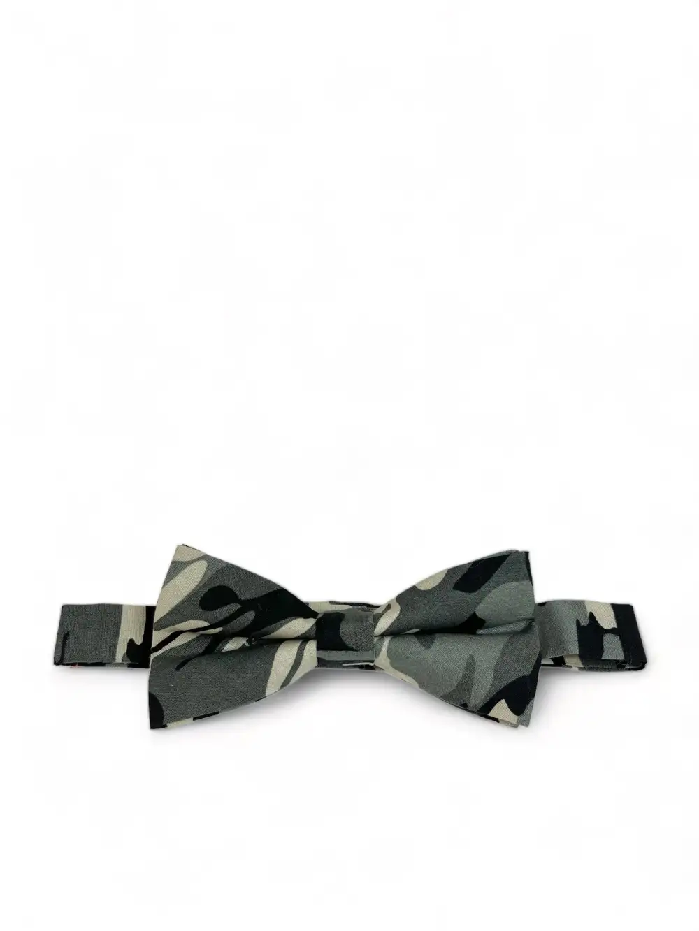 -Inspired Camouflage Cotton Bow Tie