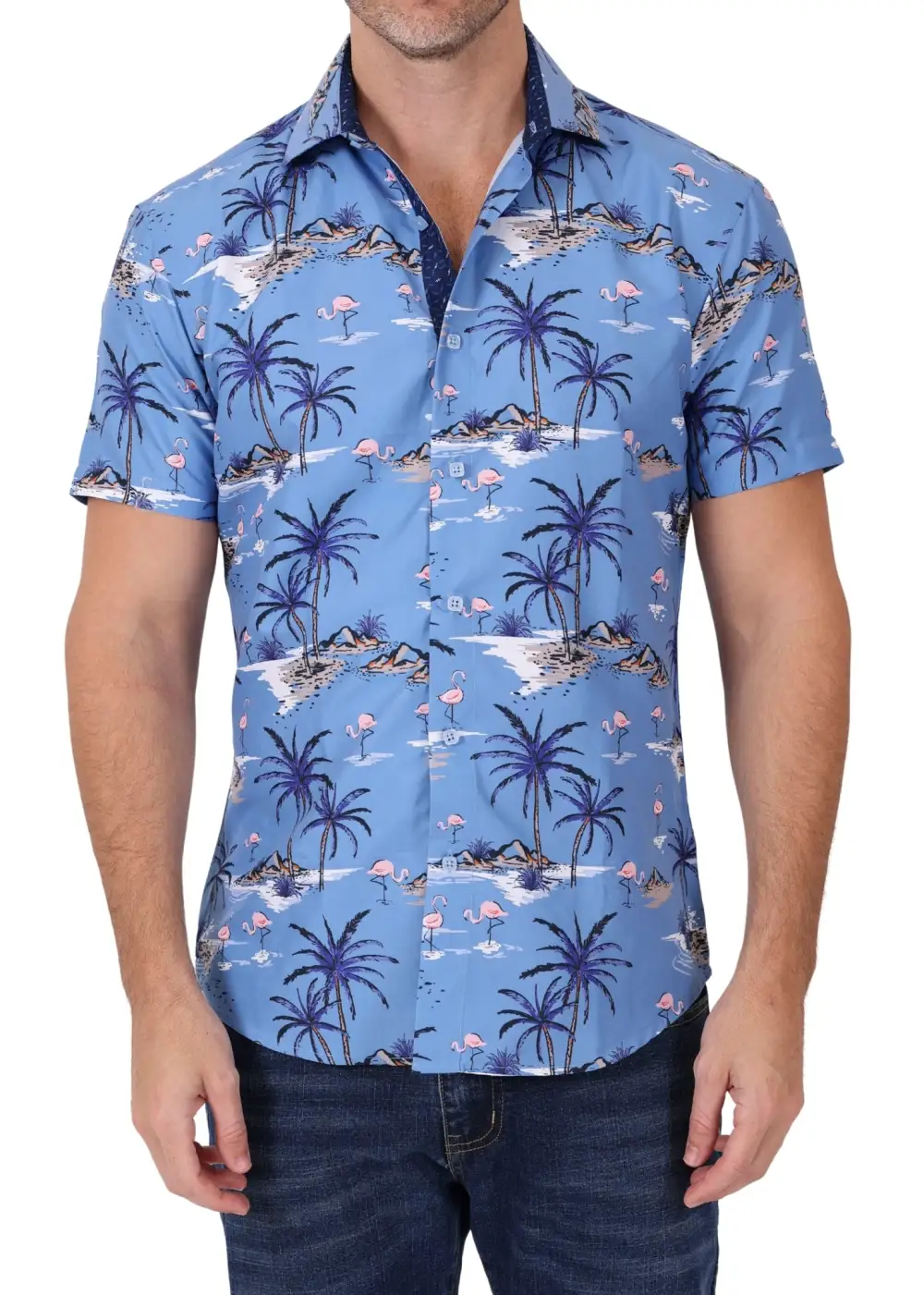 Shoreline Short Sleeve Button Shirt