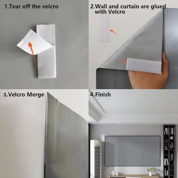 ⚡Hot Sales 49% OFF🔥Anti-Light Projector Screen (16:9)🎥✨