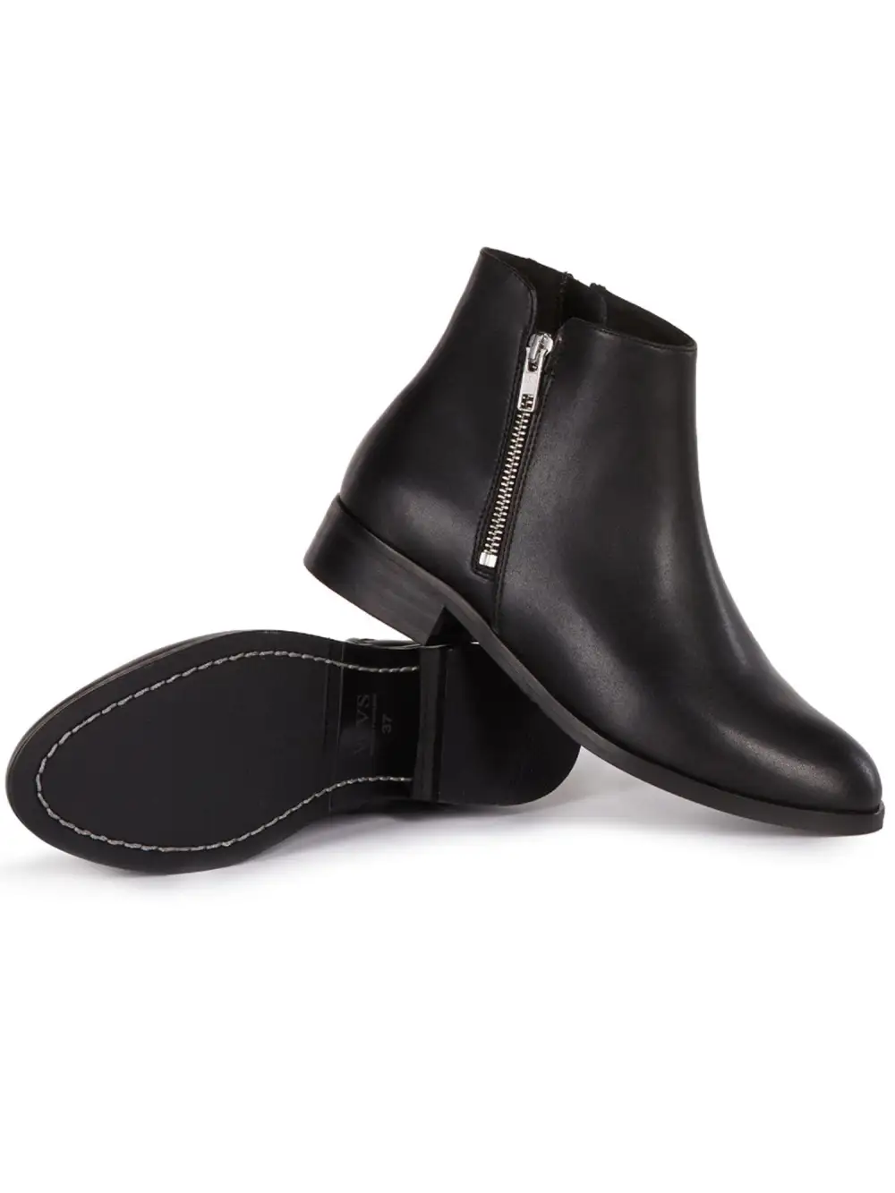 Women's Water Resistant Vegan Leather Ankle Boots
