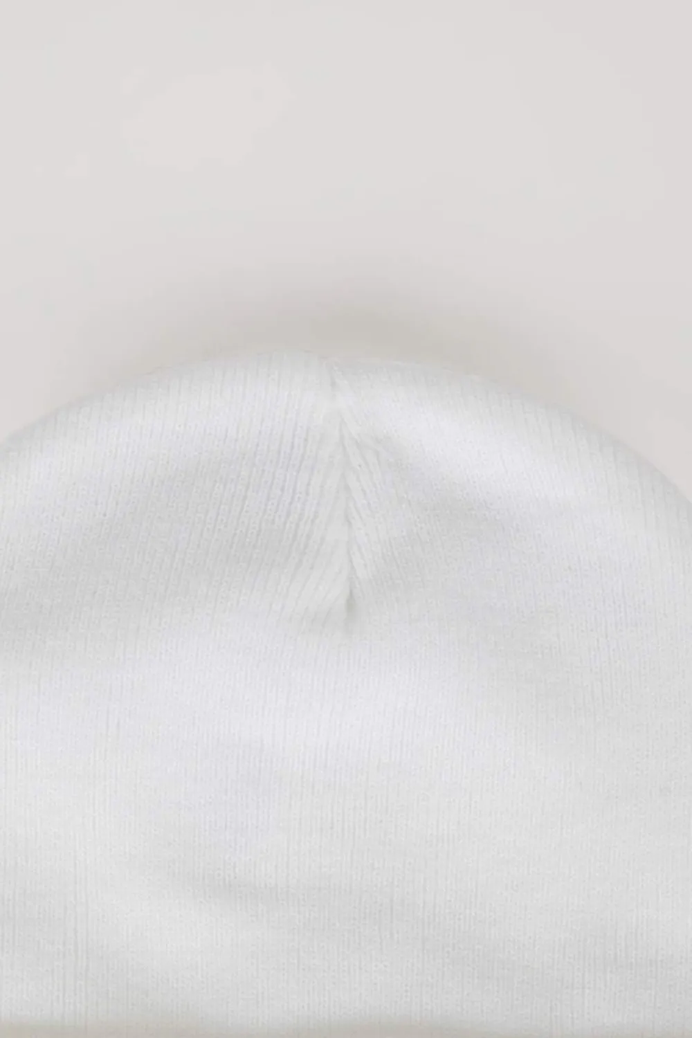 Slogan Embroidered Knitted Cap