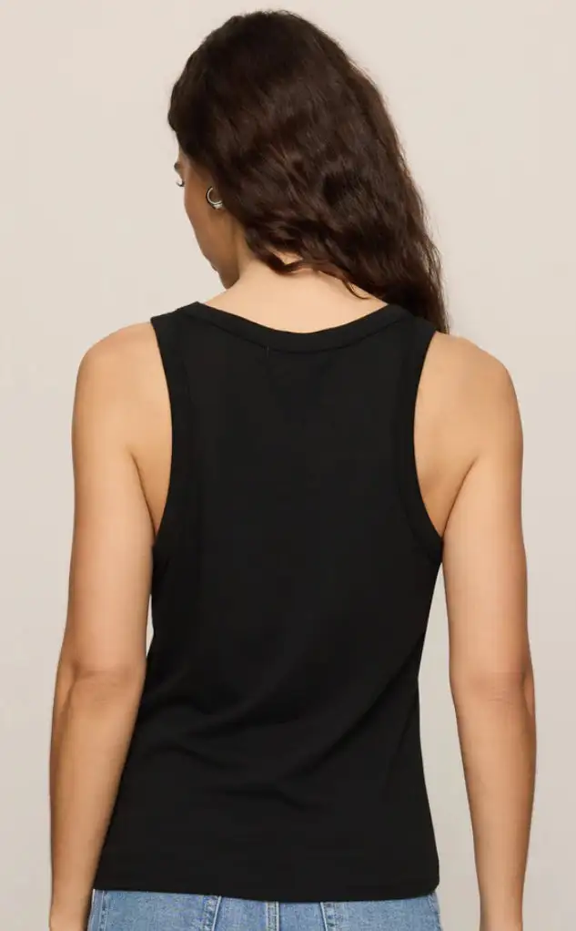 Crew Neck Relaxed Airy Tank
