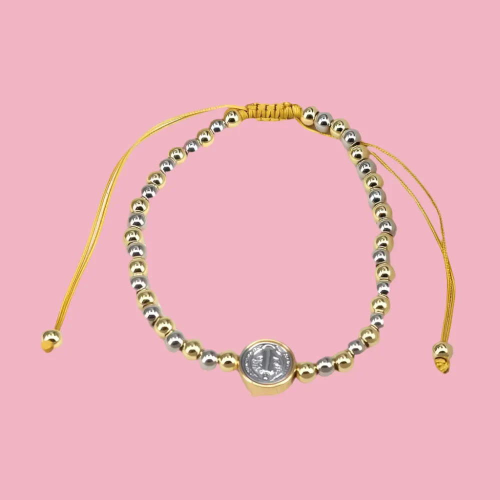 Refined Saint Benedict-Medal Bracelet