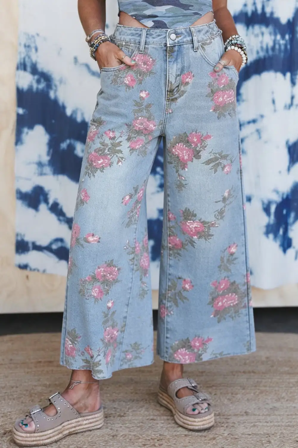 Everyday Floral Jeans