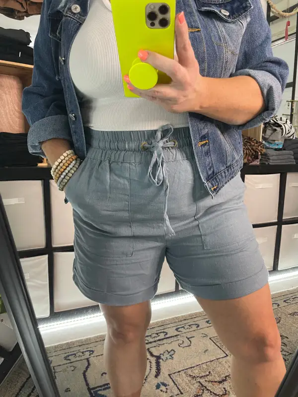 Easygoing Linen Relaxed Shorts