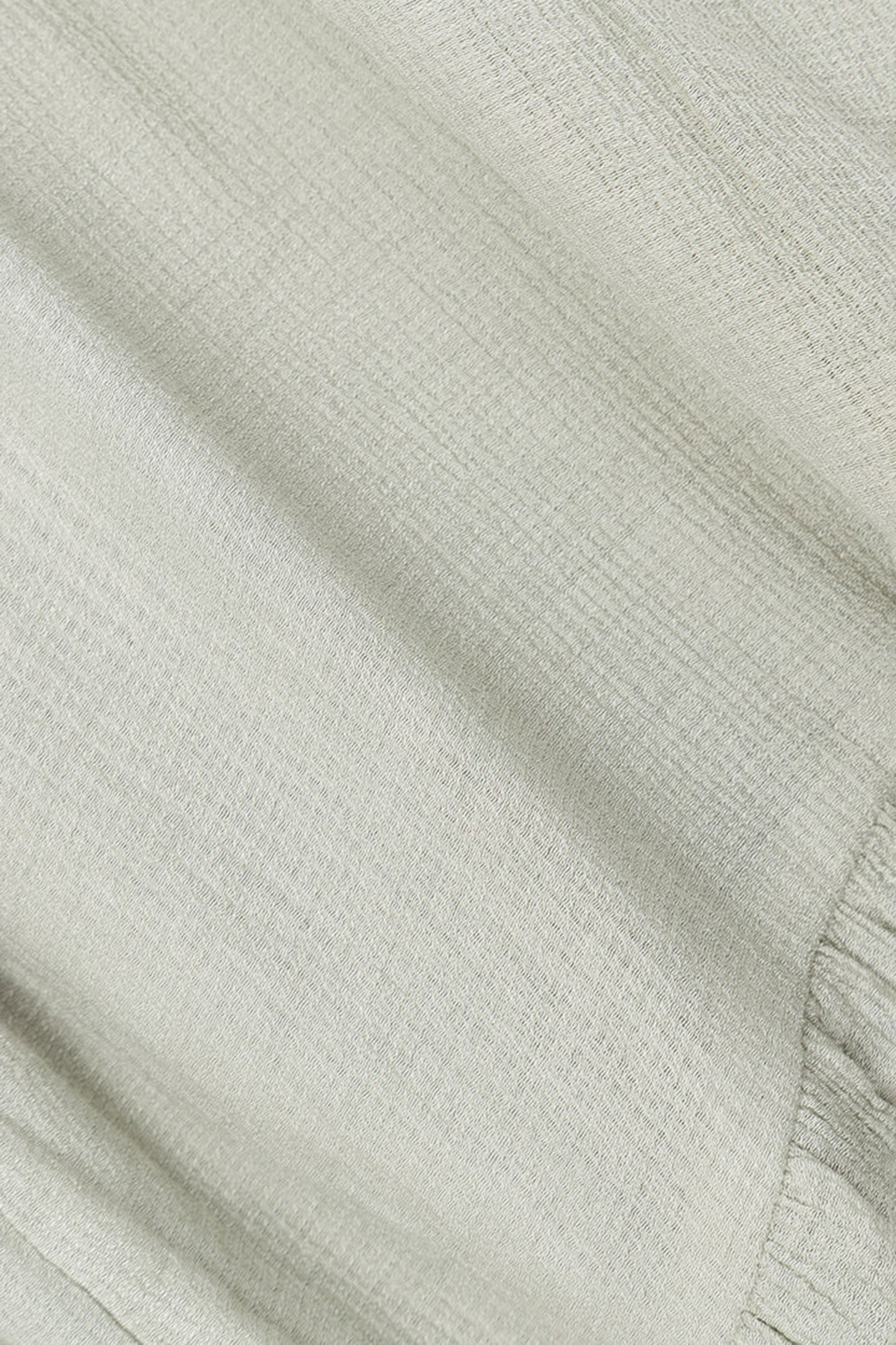 Loose Fit Ruffled Button Up Shirt