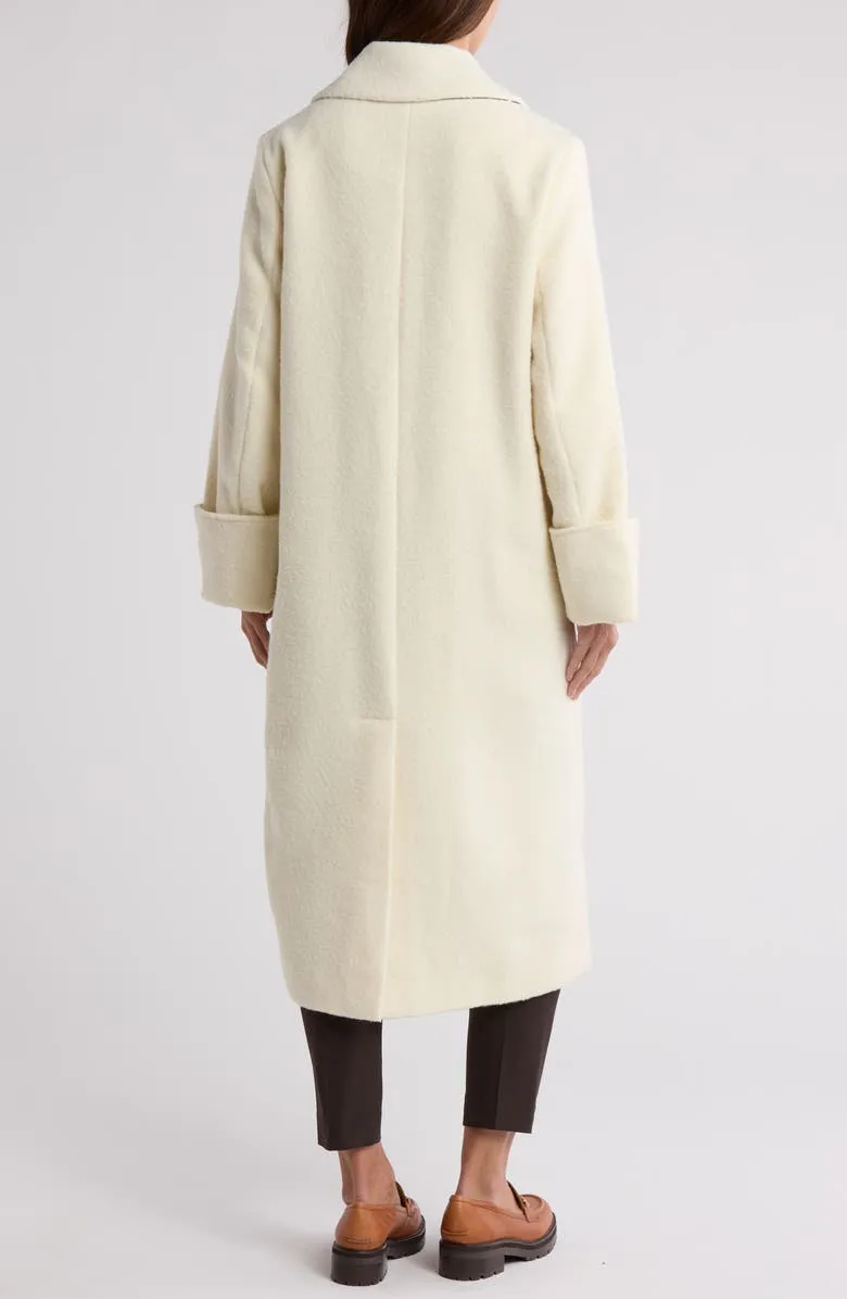 Retro Herringbone Oversize Coat