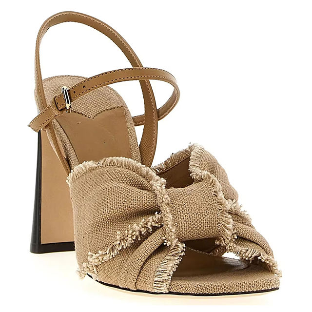 Seraphina Square Toe Chunky Heel Sandals