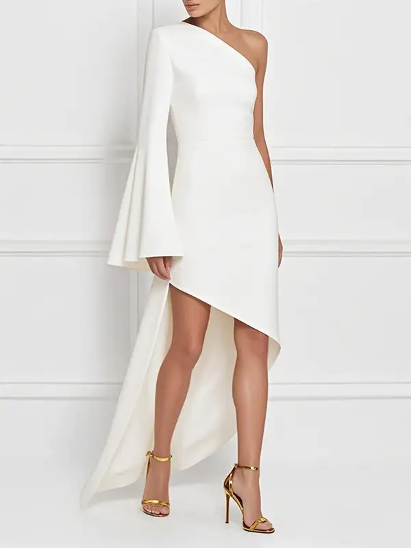 Sleeves Long Maxi Dress