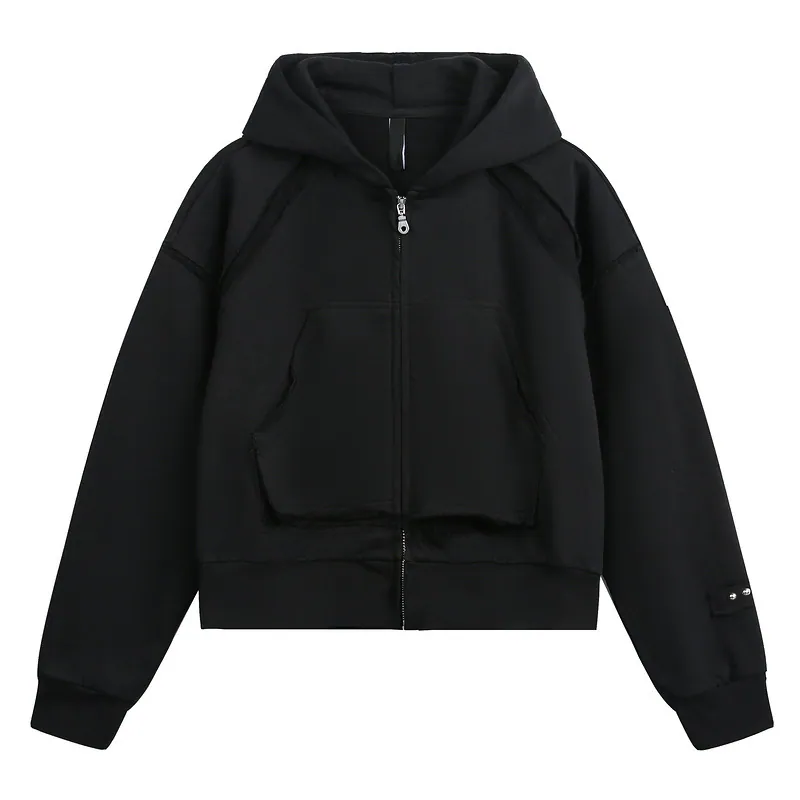 Distressed Casual Hoodie