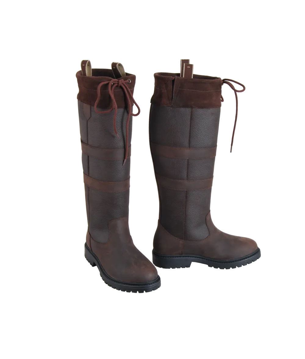 Rubber Sole Everyday Tall Riding Boots