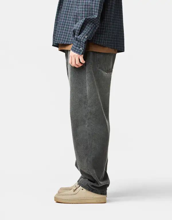Everyday Faded Baggy Denim Jeans