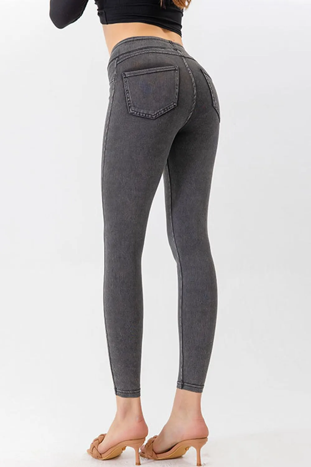 Everyday High Waist Skinny Denim Jeans