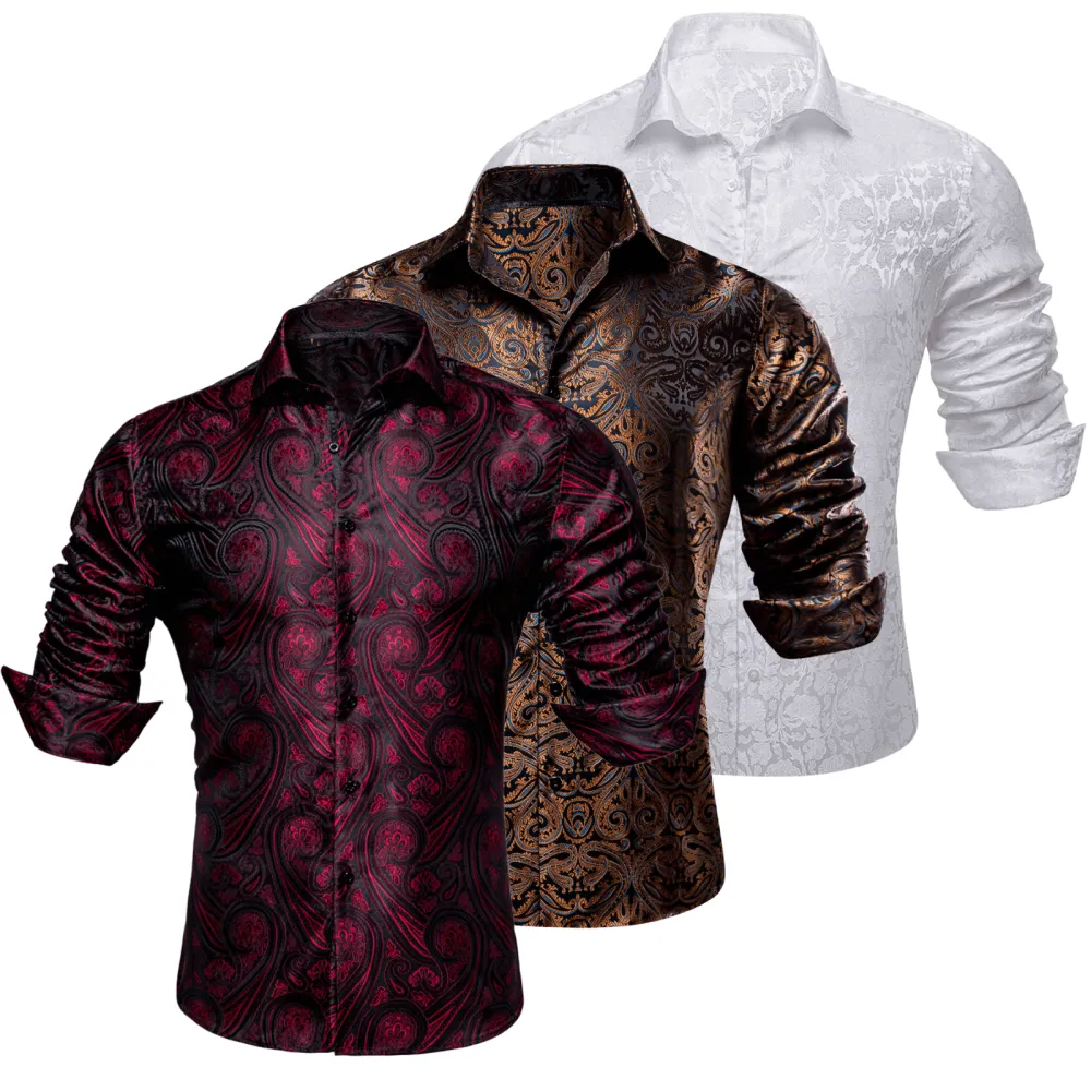 Everyday Paisley Silk Dress Shirt