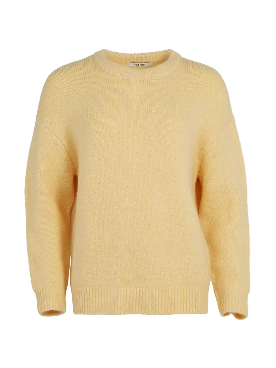 DROPPED SHOULDER MOHAIR KNIT