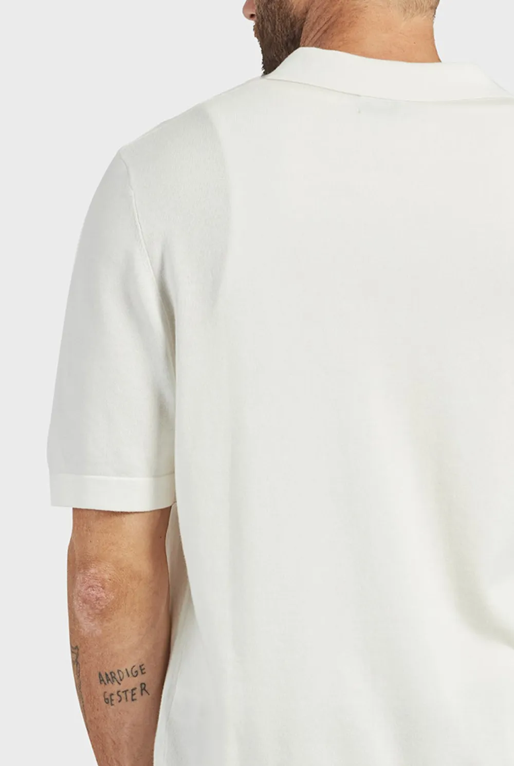 Jackson Knit SS Shirt- Winter white