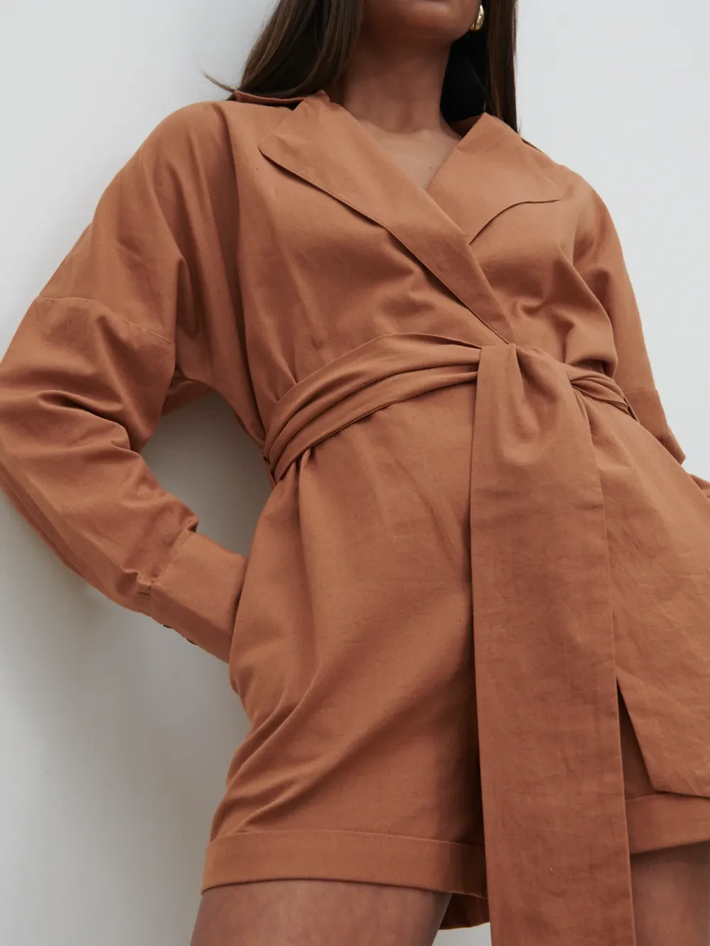 Daily Belted Playsuit