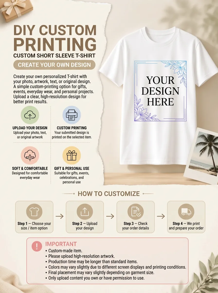 Personalized Custom Design Custom Printing Service