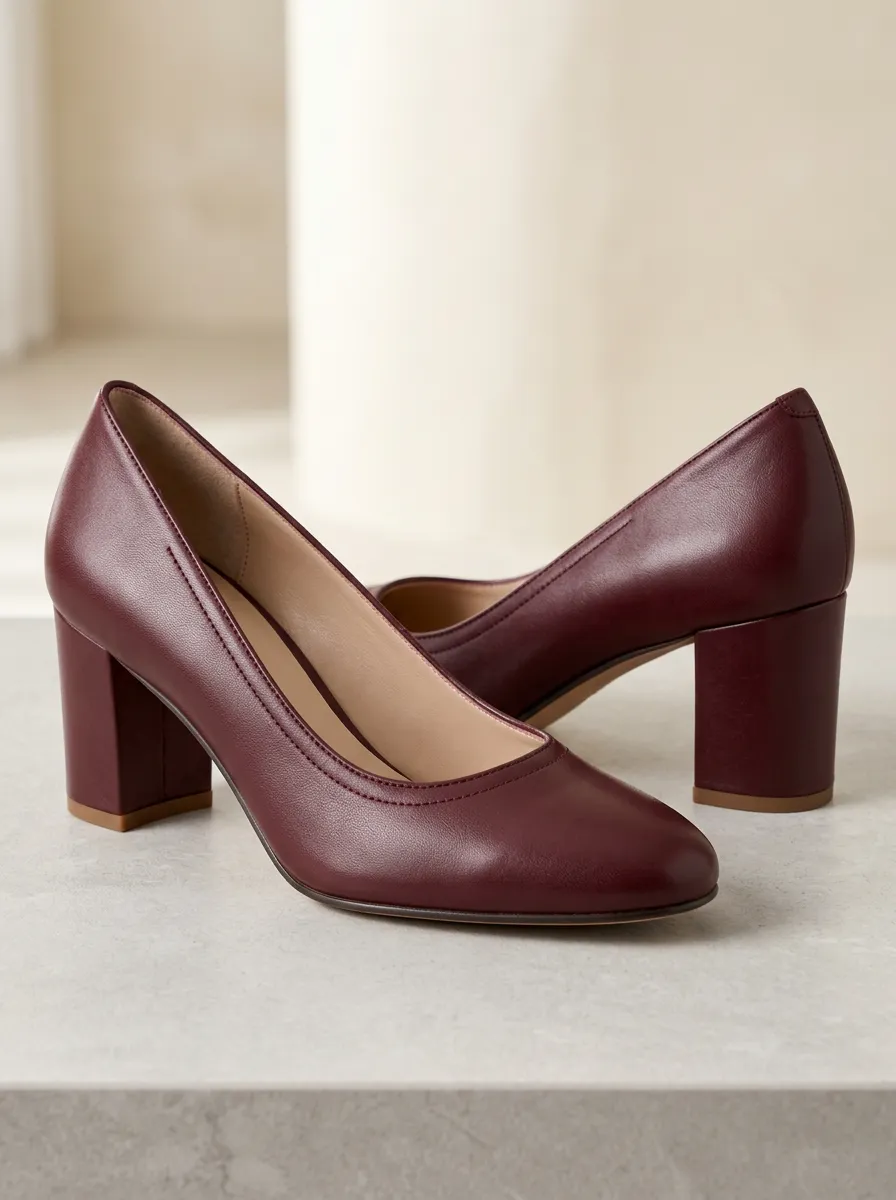 Women's Refined Pumps Leather