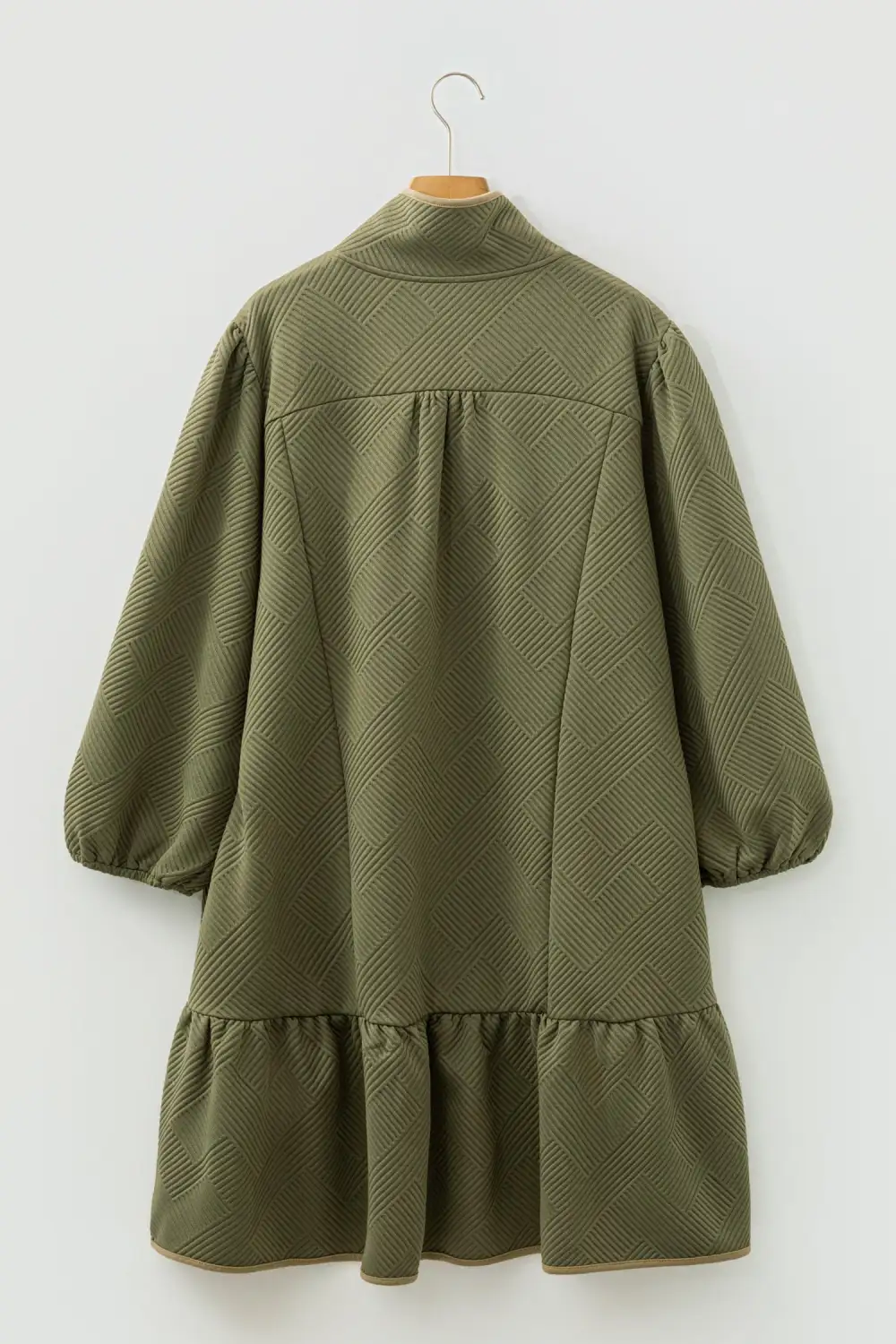 Zip Front Mini Dress