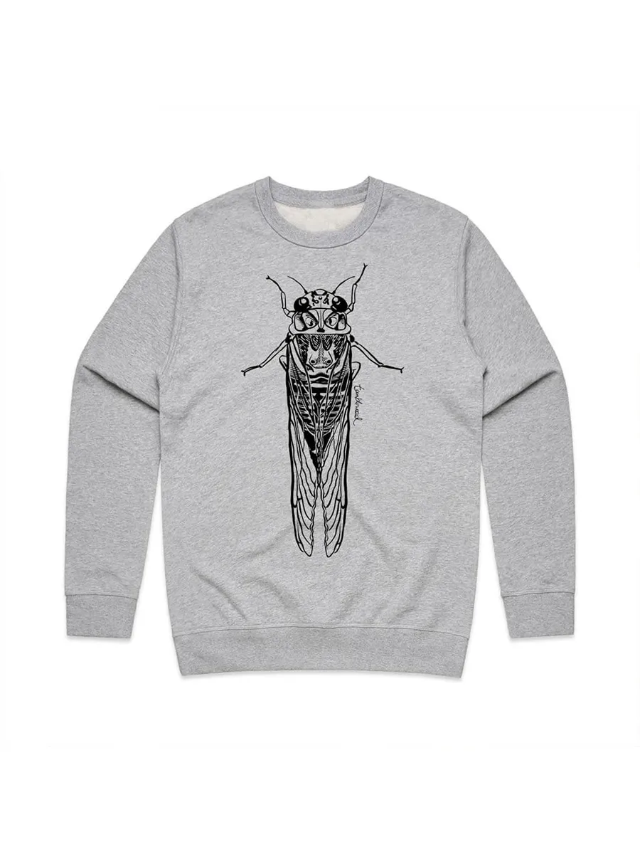 A versatile sports shirt with simple patterns of insect-like creatures