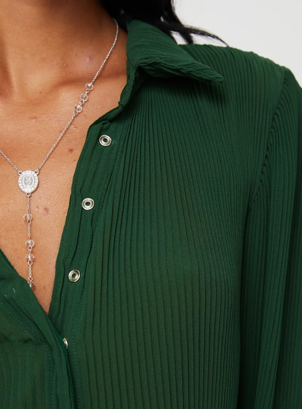 Softly Structured Button Up Collared Shirt
