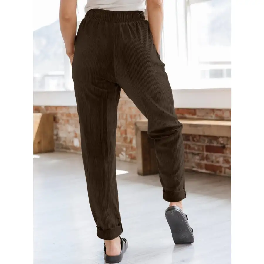 Everyday Drawstring Pants with Pockets