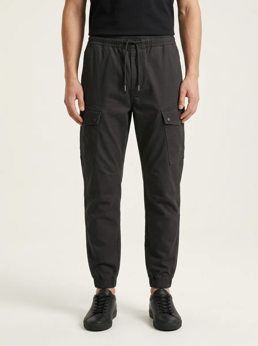 Outdoor Multi-Pocket Printed Men's Cargo Pants
