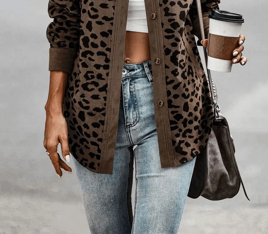 Leopard Print Jacket