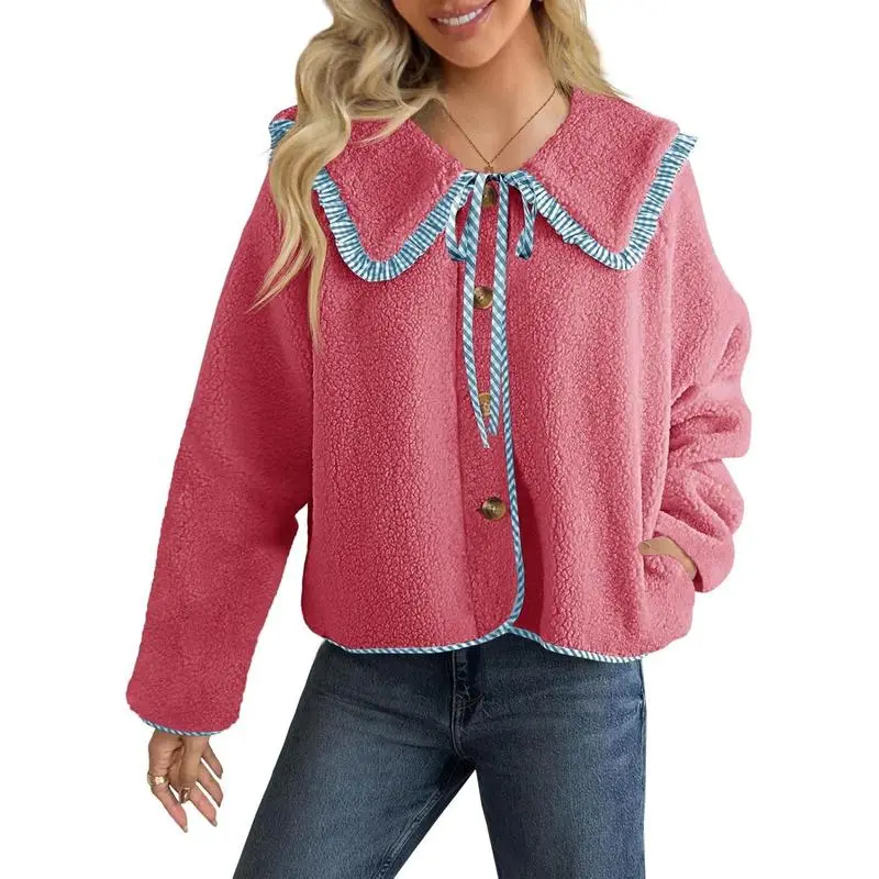 Women’s Fuzzy Fleece Jacket – Cute, Cozy & Effortlessly Chic Soft Warmth. Sweet Style. Everyday Comfort.