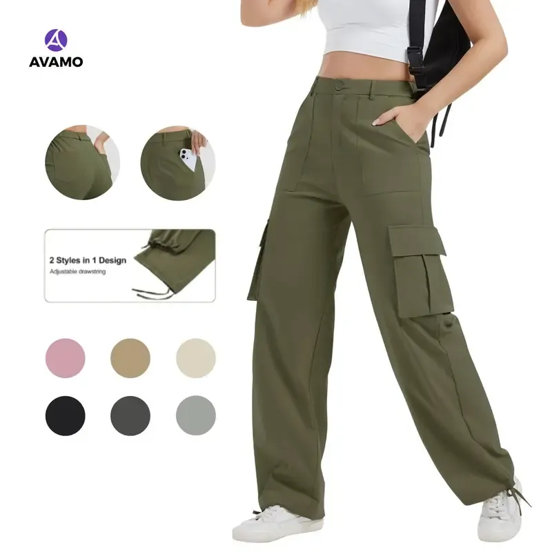 Womens Cargo Pants thick thigh pants work outfits