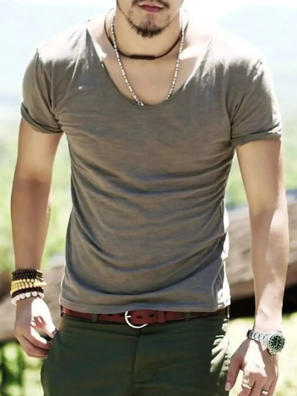 Effortless Men's Casual Short Sleeve T-shirt