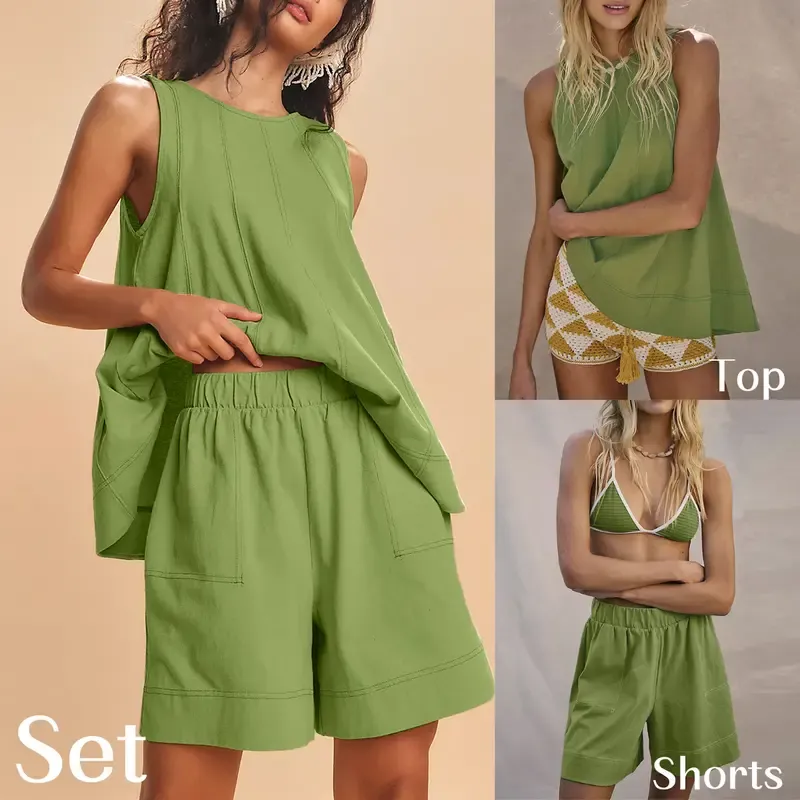 Women's two-piece pure cotton set