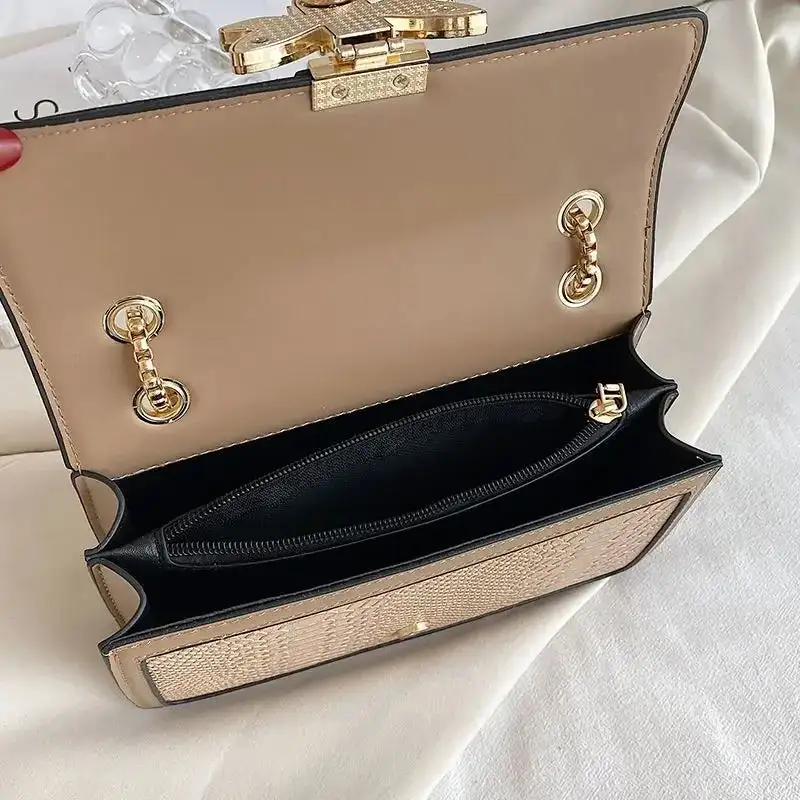 Structured Zip-Top Shoulder Bag