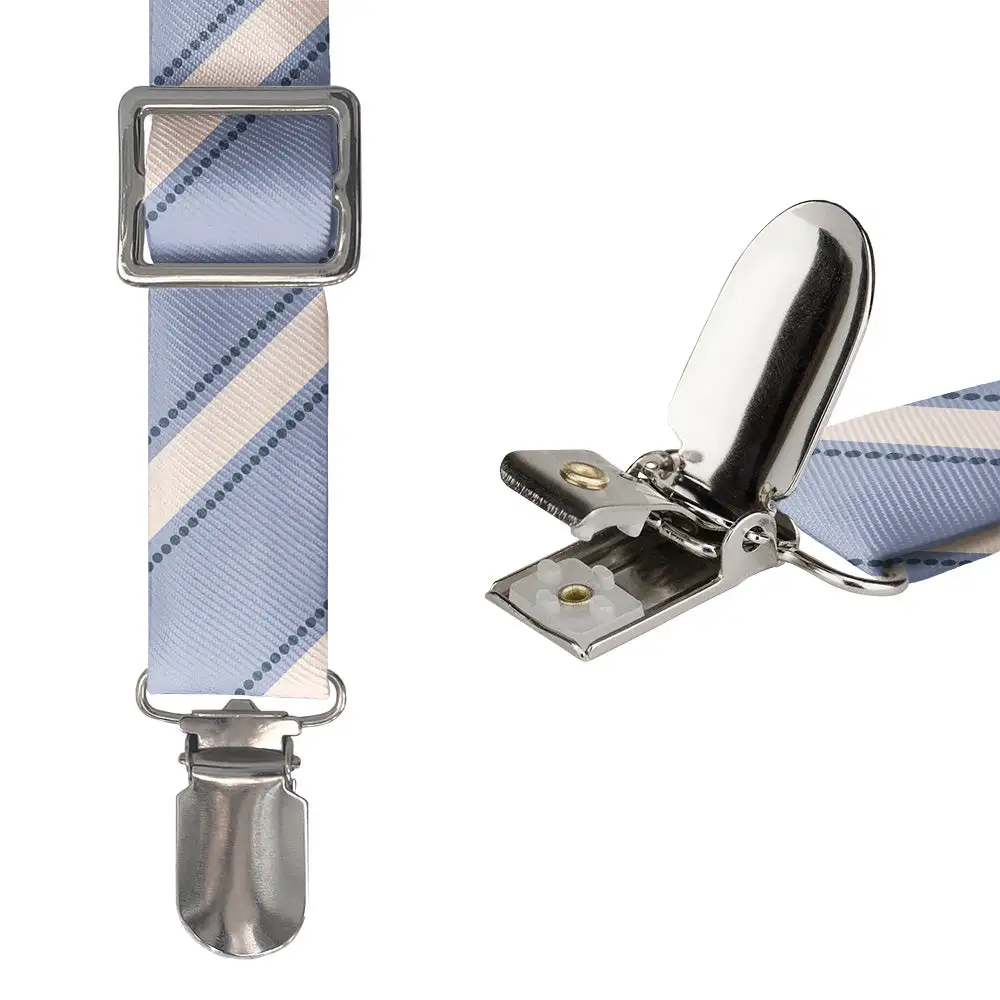 Fox Stripe Pattern Suspenders