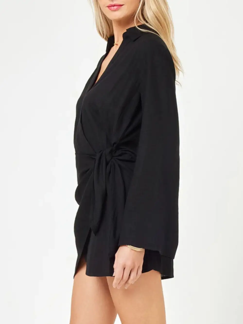 Clean Line Long Sleeve Dress