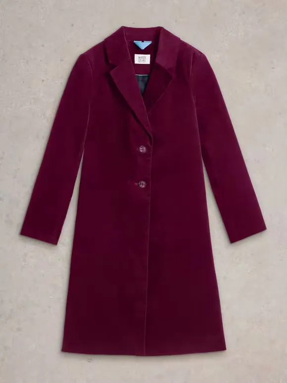 Various Colors Velvet Coat