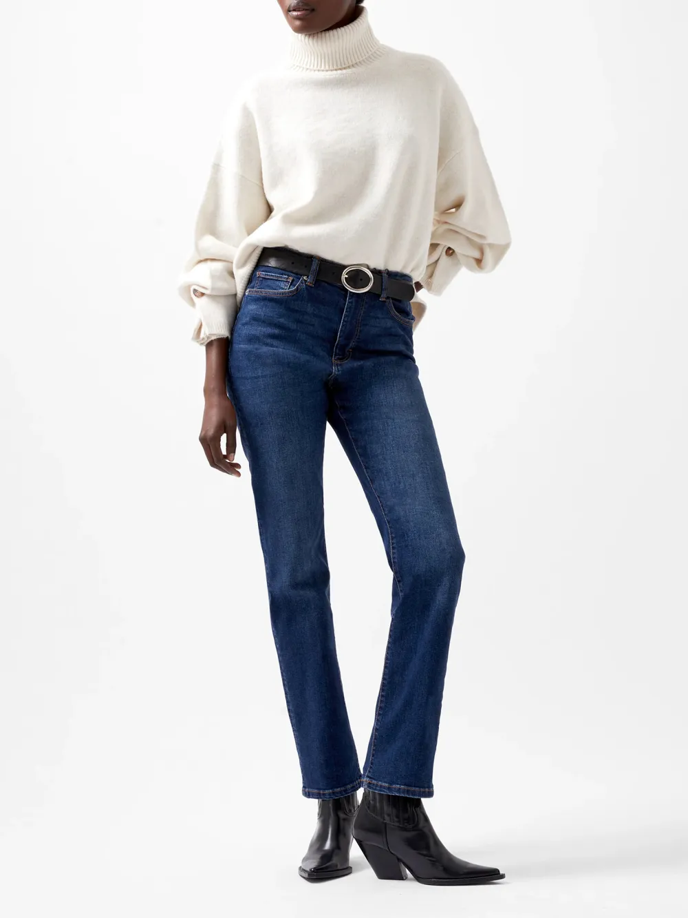 Fashionable Soft Turtleneck Loose Sweater