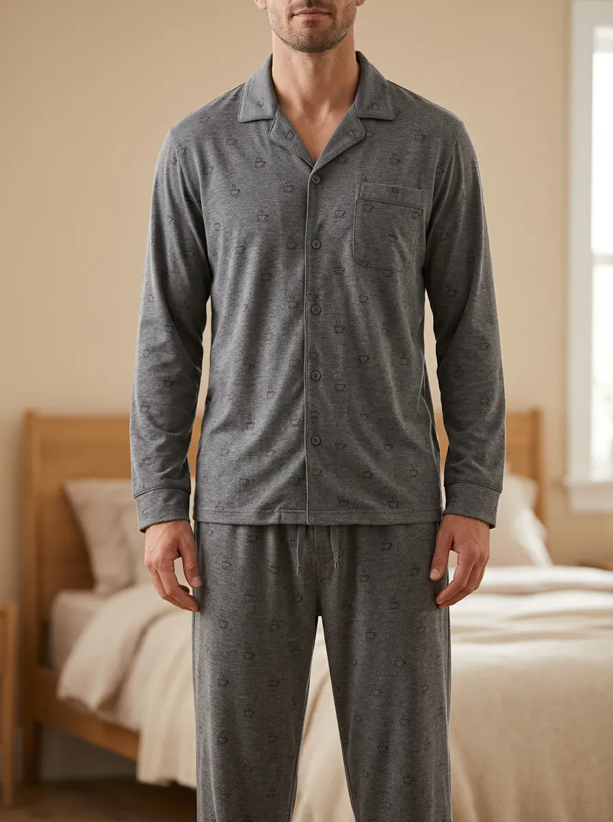 Classic Shape Classic Men's Pajama Set
