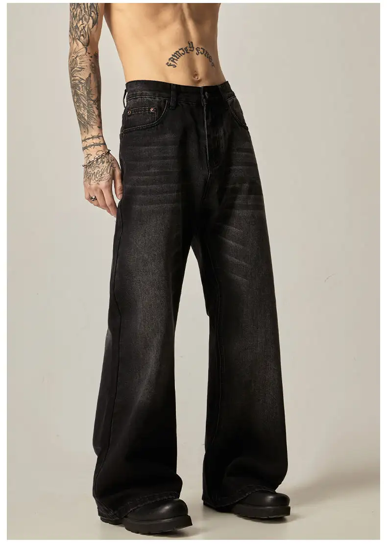 Baggy Straight Leg Jeans