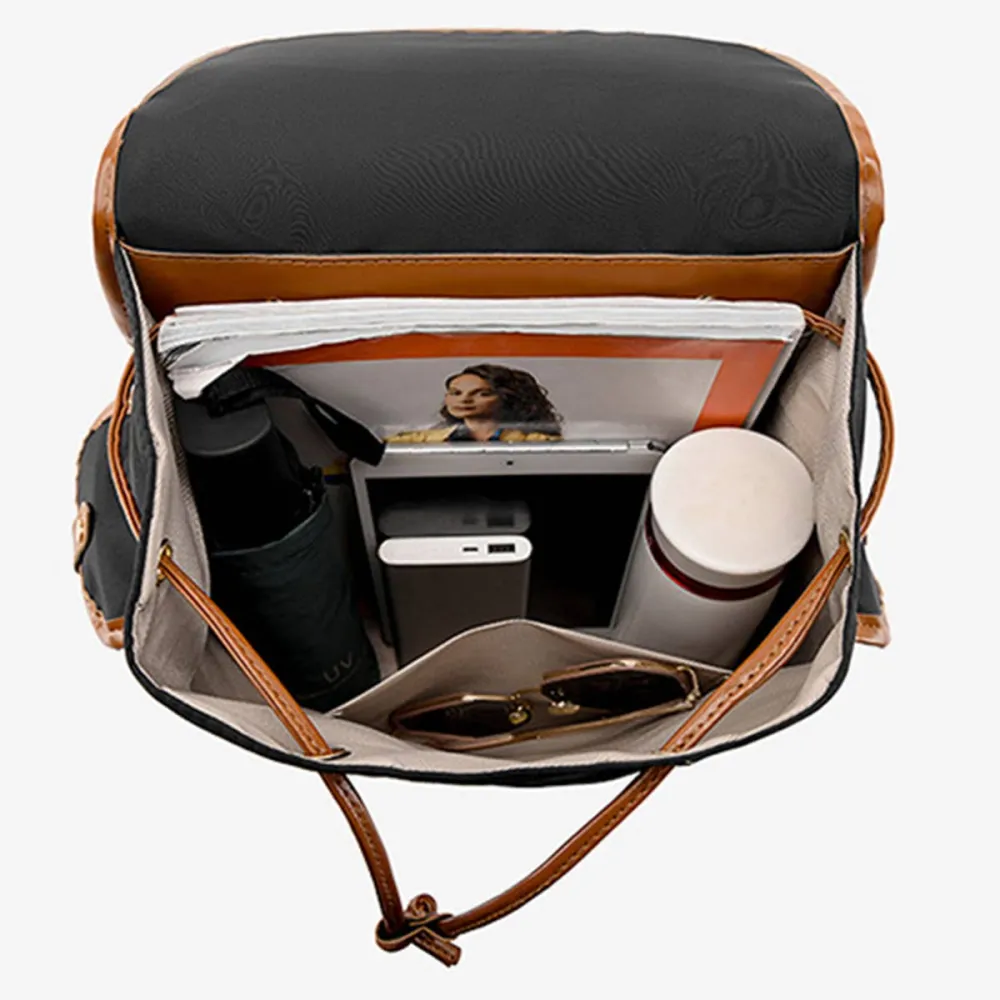 Textured Compact Backpack