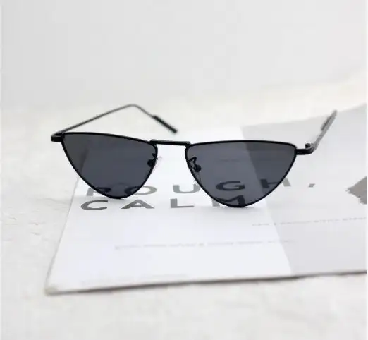 Minimalist Metal Cat Eye Sunglasses