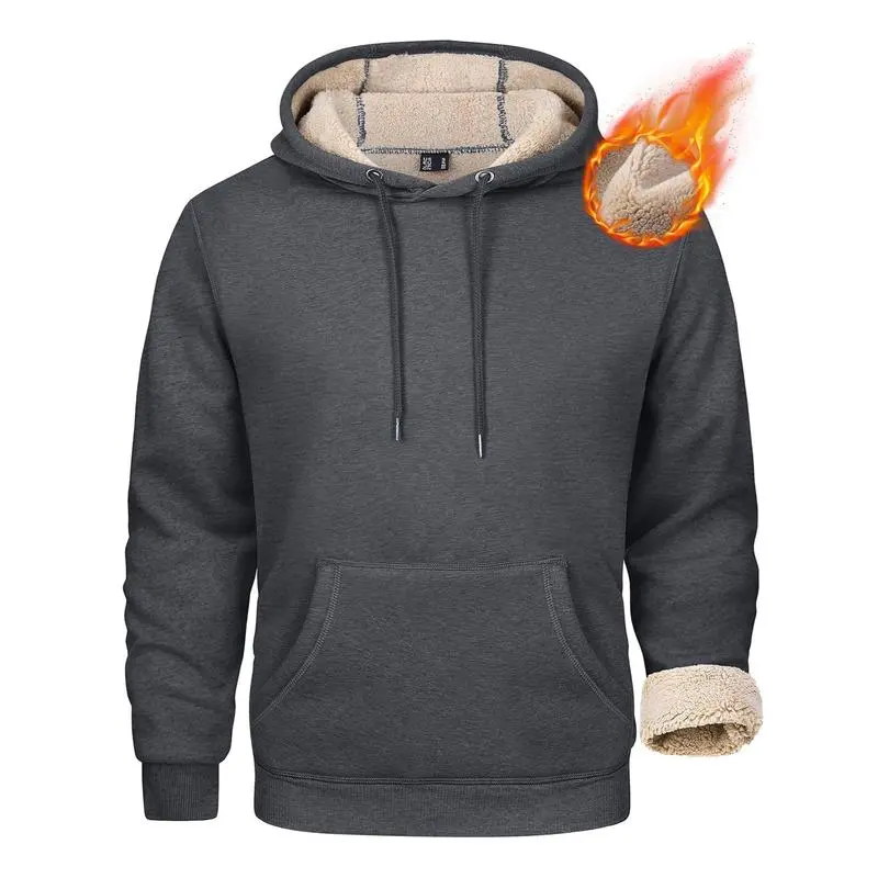 🧥🔥 Limited-Time Offer – 40% OFF! 🔥 Men's Heavy Sherpa Fleece Hoodie Built for Warmth. Made for Comfort. Perfect for Every Adventure