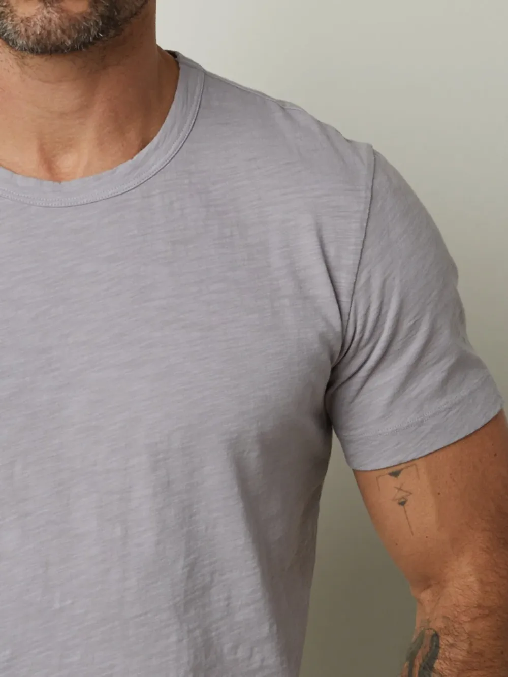 Men's Low Saturation Colors Cotton T-Shirt