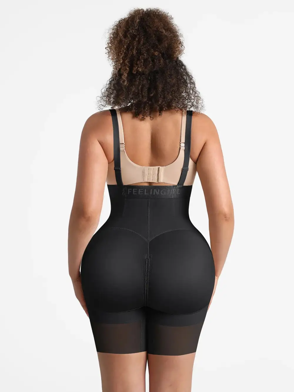 High Waist V Neck Shaping Shorts