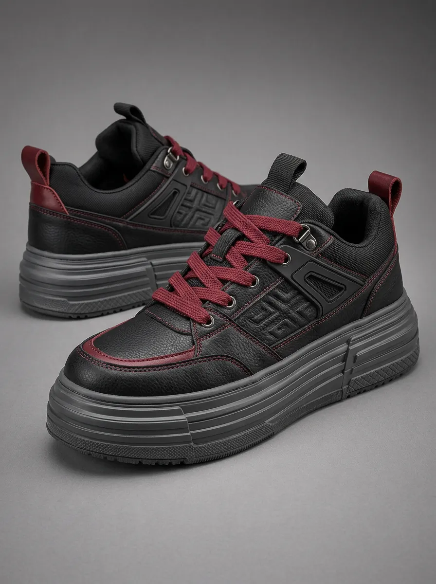 Men's Relaxed Geometric Pattern Patterned Creative Skate Shoes