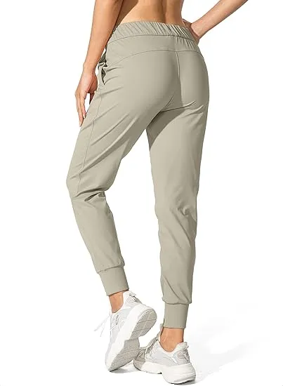 7PACK-Women'S Athletic Pants With Adjustable Drawstring Pockets For Running, Lounging, Workout, And Jogging