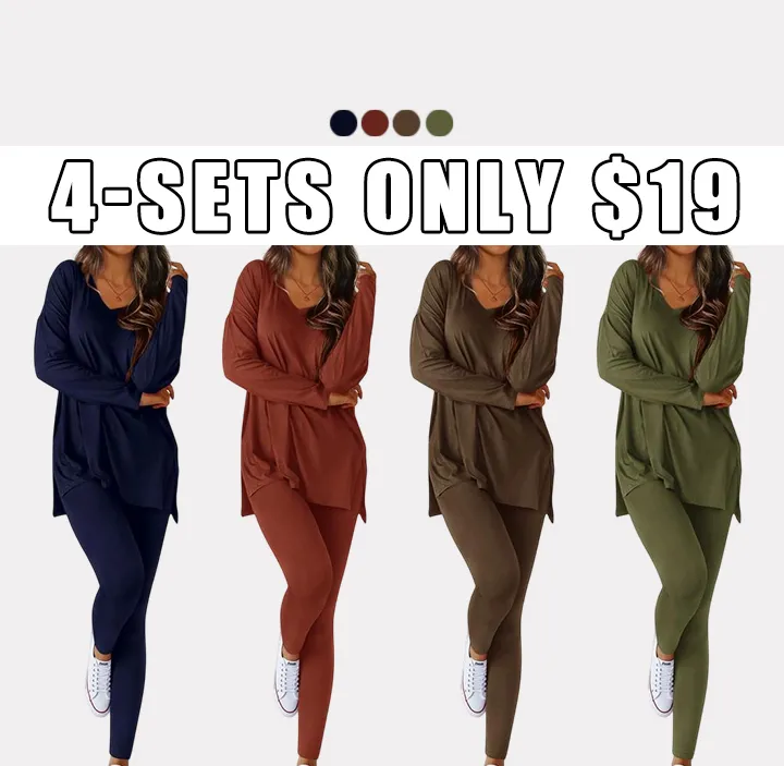 2 Piece Sets For Women Casual Lounge Matching Set