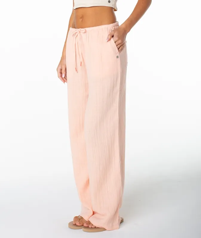 Relaxed Panel Wide Leg Pants